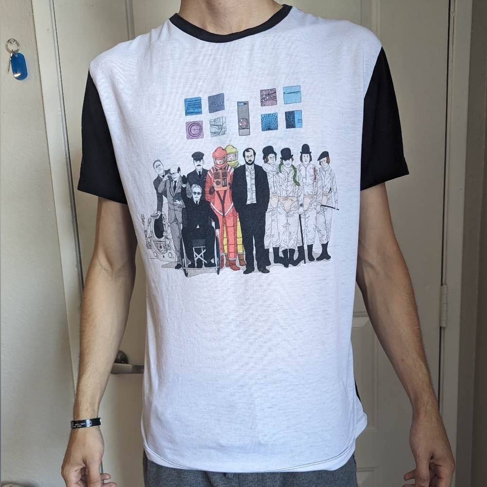 STANLEY KUBRICK 🕰️CLOCKWORK ORANGE,FULL METAL JACKET,1001 SPACE ODYSSEY T-SHIRT